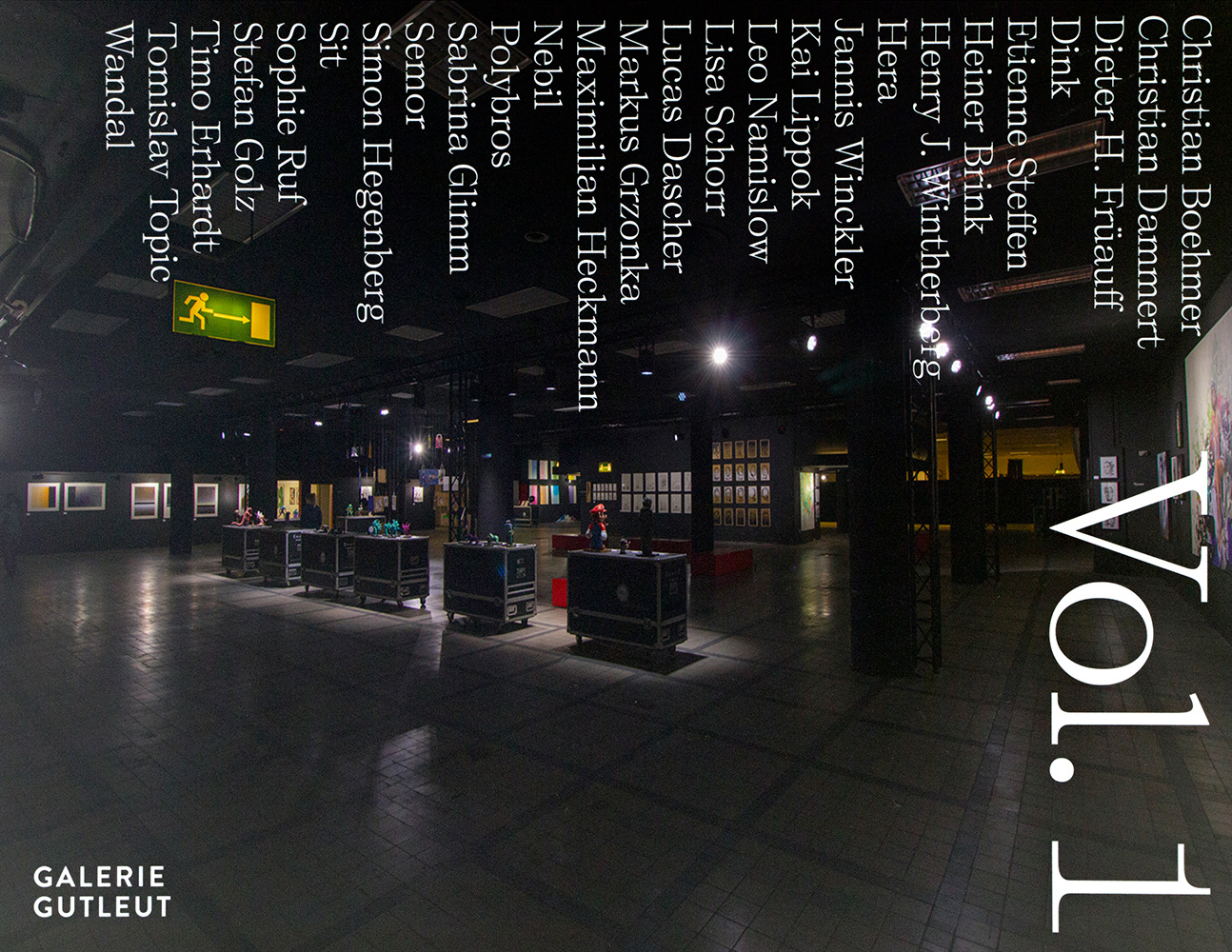 Künstler Line up, Galerie Gutleut Vol. 1, 2021