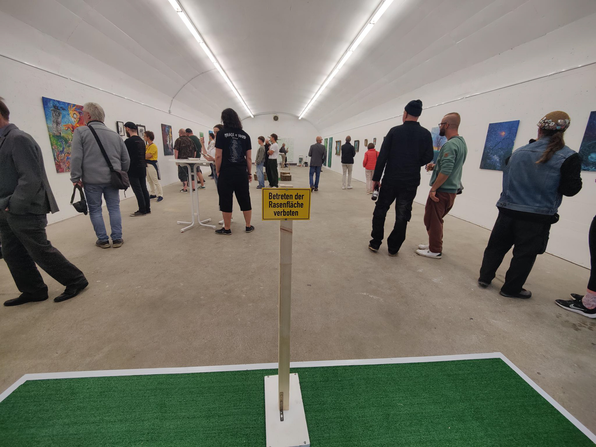 Solo-Ausstellung im b-05 Montabaur, Vernissage