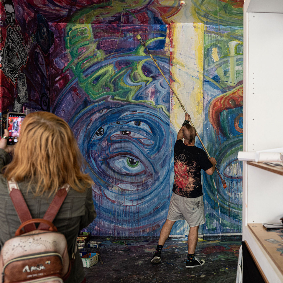 Live-Mural "artSpace Bremerhaven"