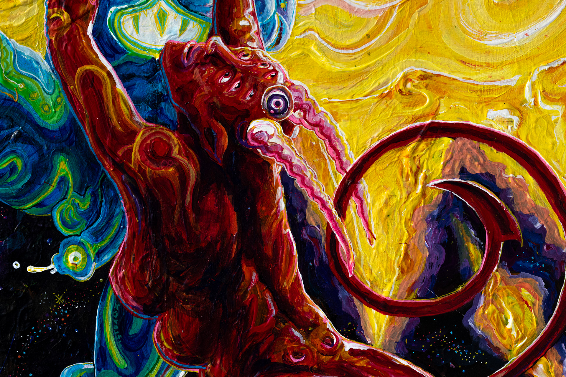 Der Grif nach den Sternen. Close Up