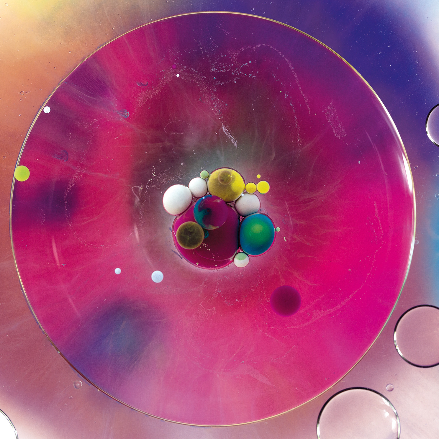 Abstract Acrylic Worlds - Acryl in Öl