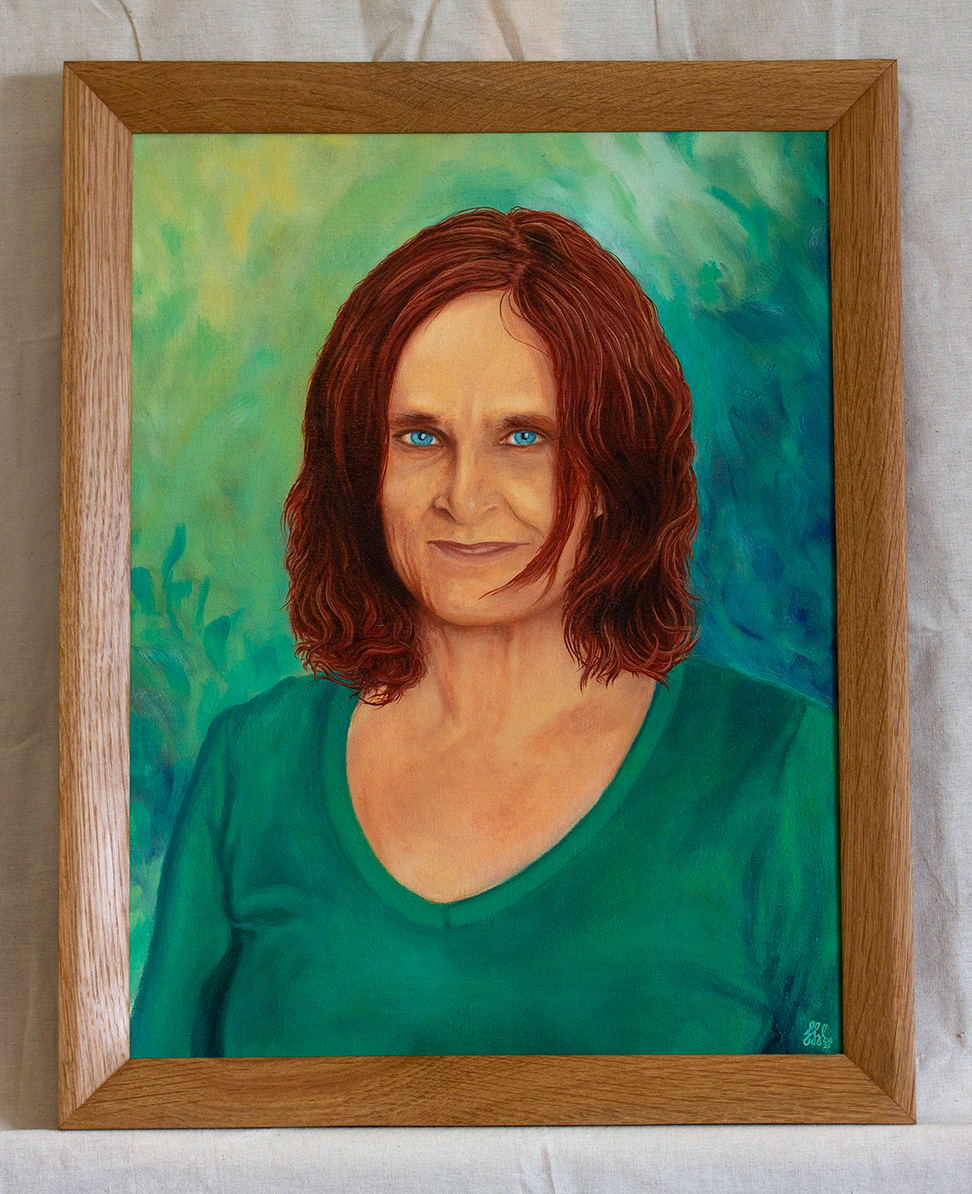 Mama – 2022, Acryl auf Leinwandboard 40x30cm