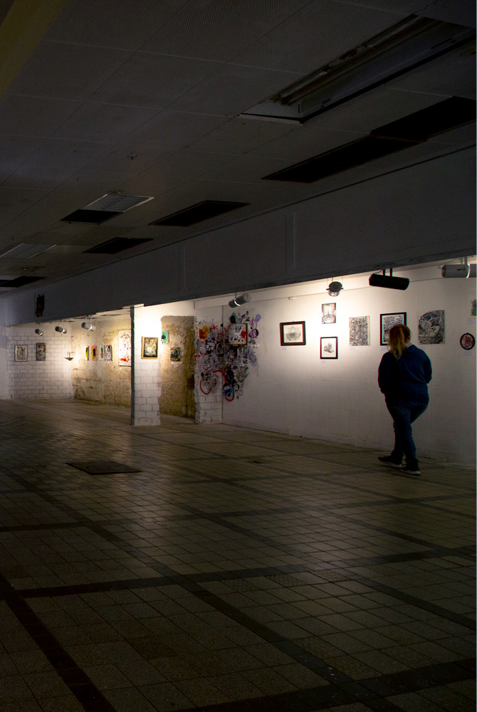 Jannis Winckler auf Galerie Gutleut Vol. 1, 2021