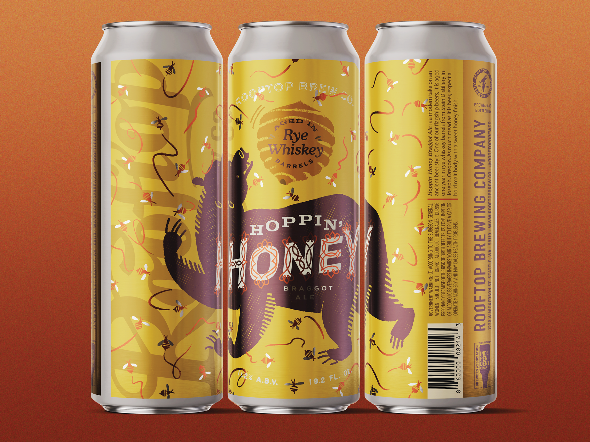 Gold Washington Brewer's Awards 2018