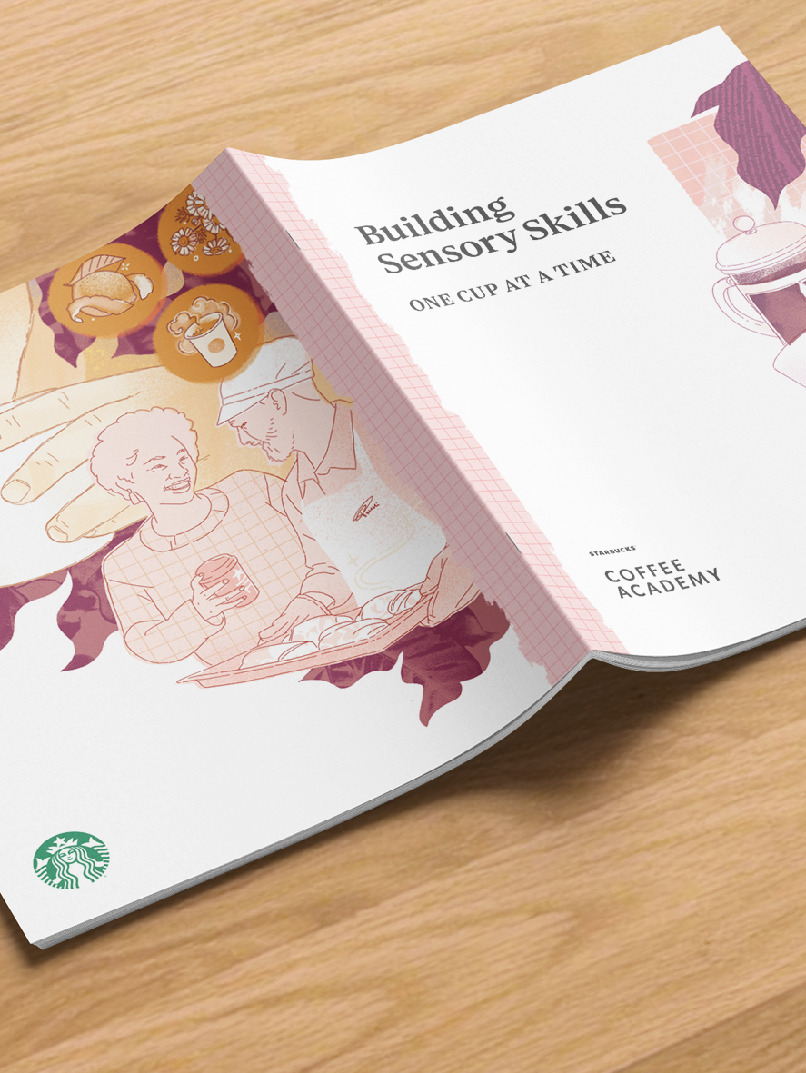 Starbucks Coffee Stationery Cards by Accorden2Worden