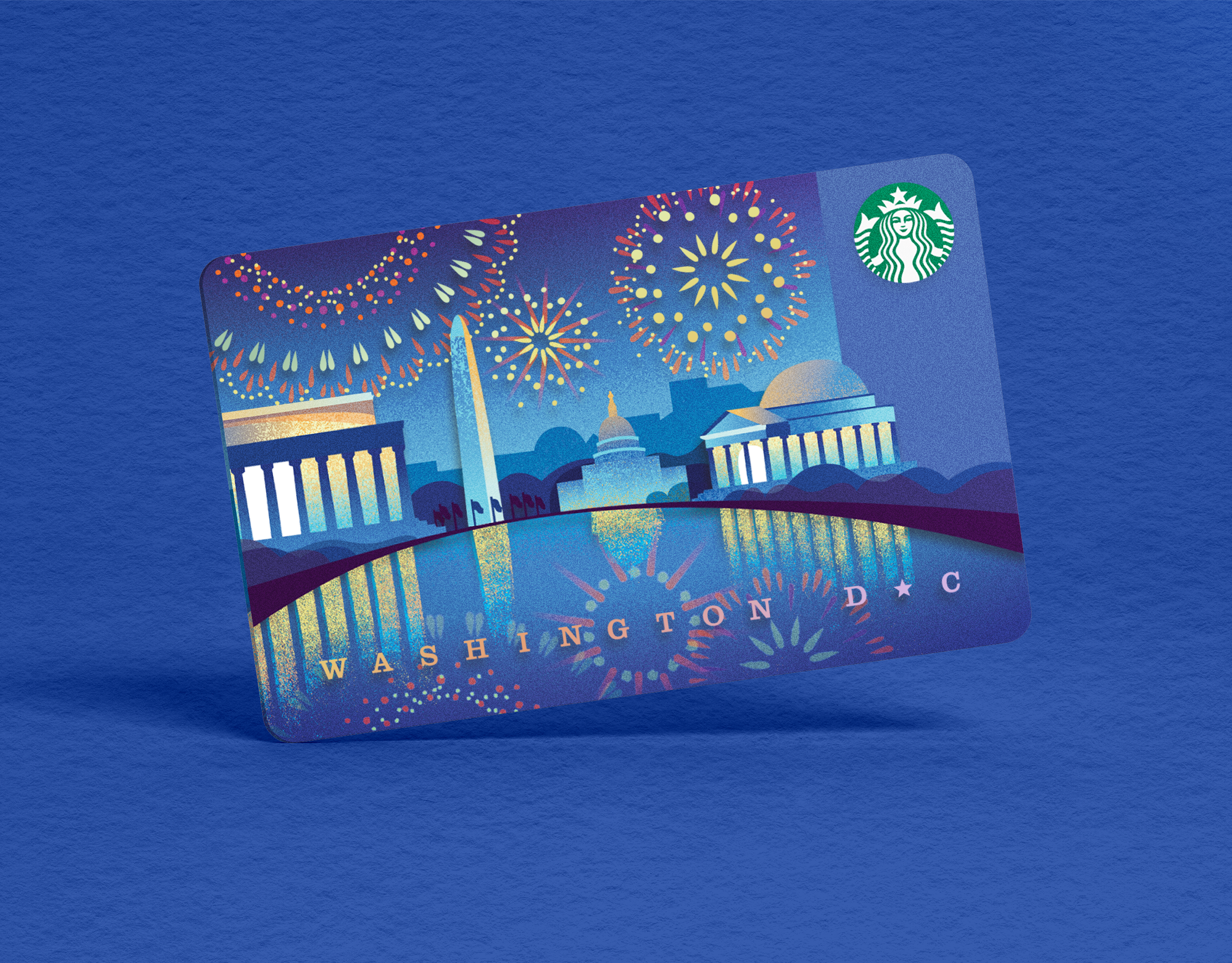 starbucks coffee gift card design and illustration mockup by chelsea wirtz studio