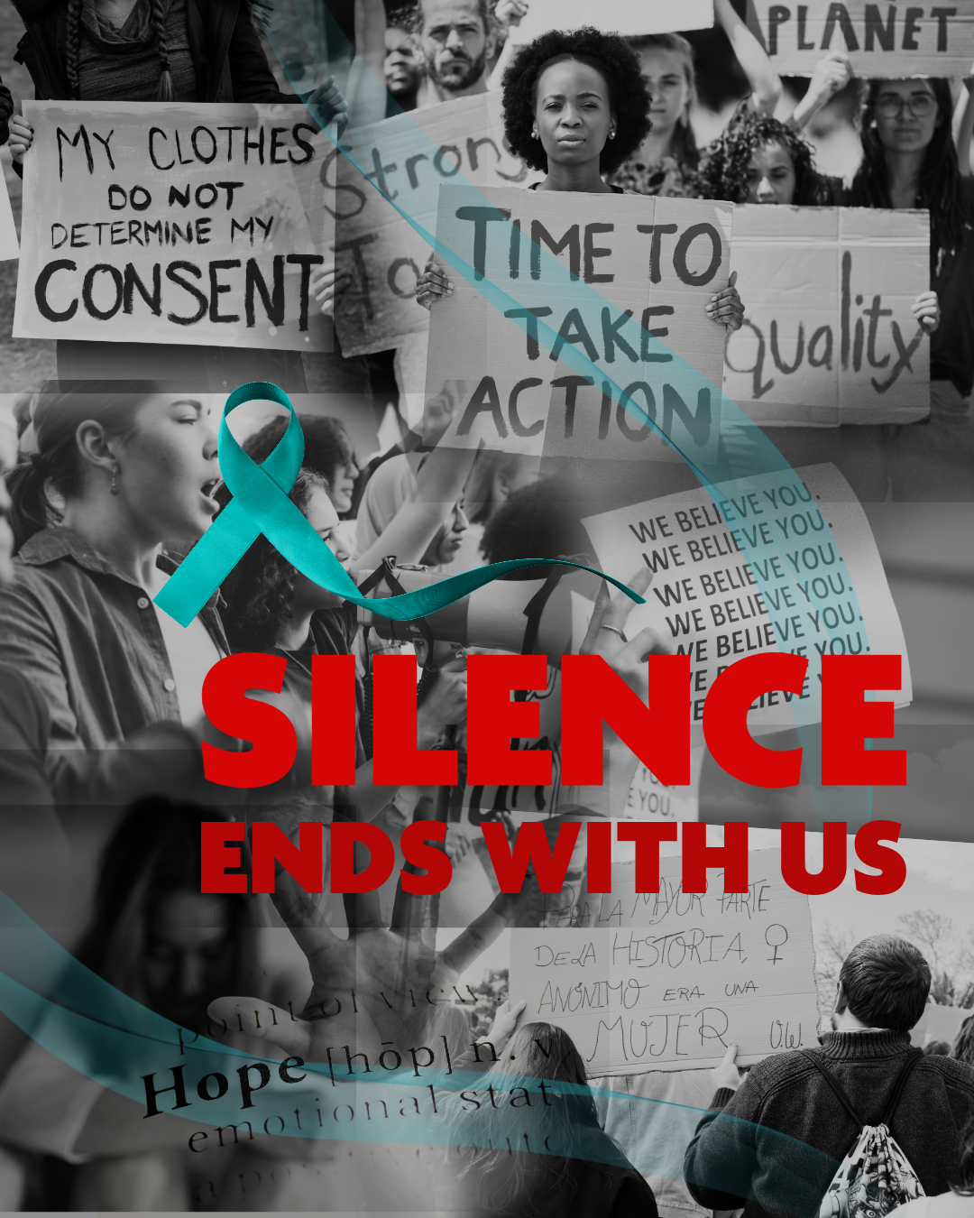 Awareness is action. Speak. Support. Stand together. Donate here: https://give.rainn.org/a/donate-button More Information and resources: 1-800-656-HOPE (4673) RAINN.org https://www.nsvrc.org/find-help/ https://www.crisistextline.org/topics/sexual- abuse/#pass-741741-on-to-a-friend-7 https://www.justice.gov/ovw/resources-for- survivors