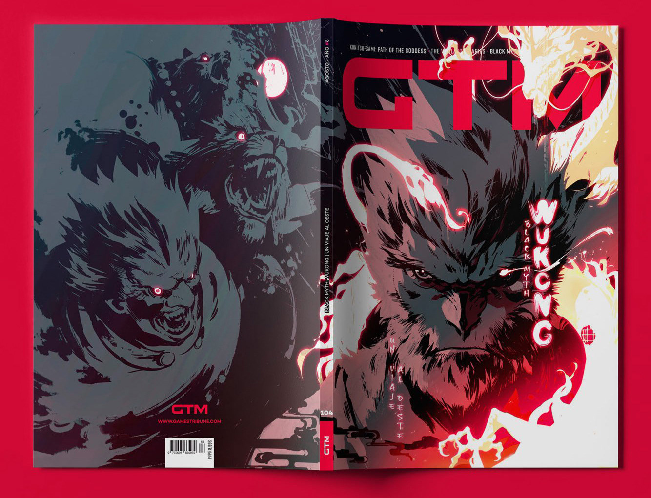 toni infante ★ PORTFOLIO - Black Myth: Wukong - GTM Cover