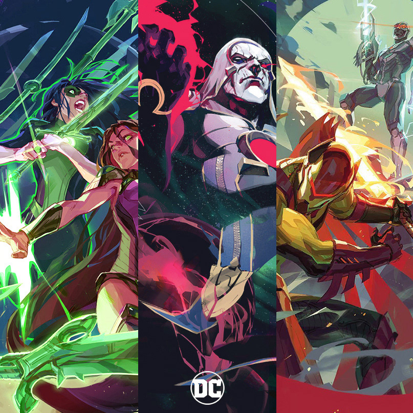 toni infante ★ PORTFOLIO - Justice League Odyssey COVERS