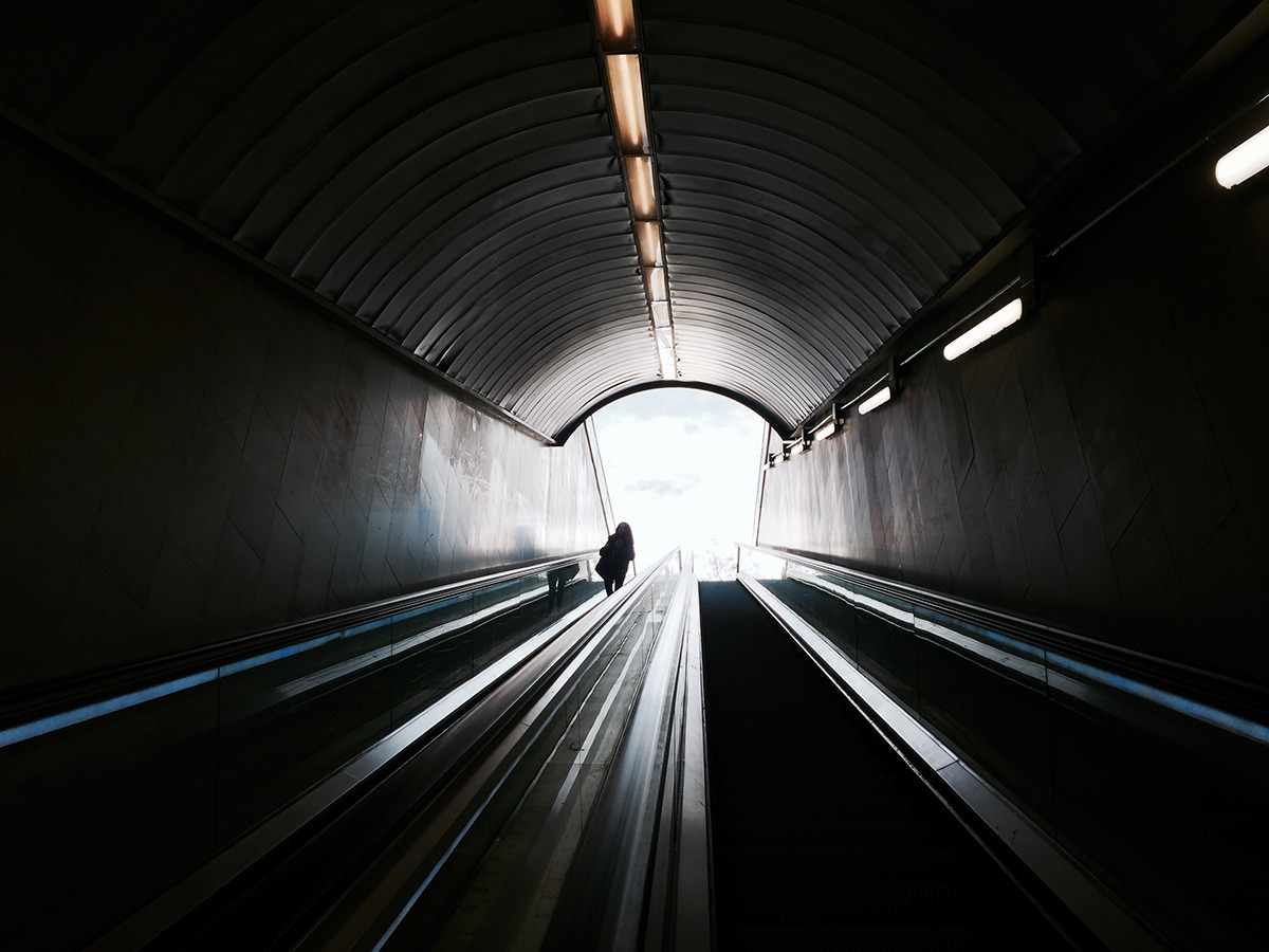 Subway Exit - Barcelona, Spain 2019