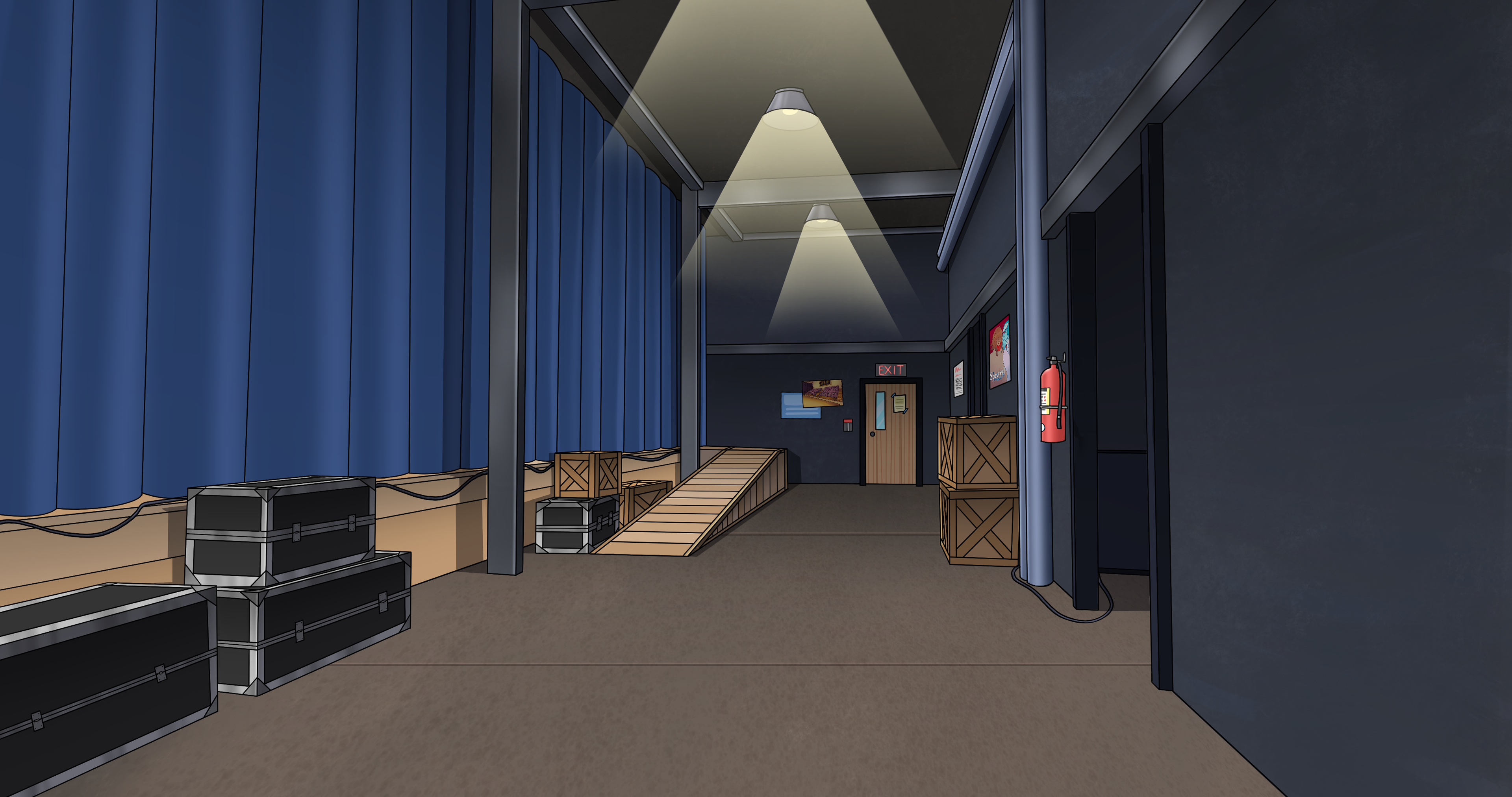 Background for Snowhaven Studio's next project, Love's Crescendo
