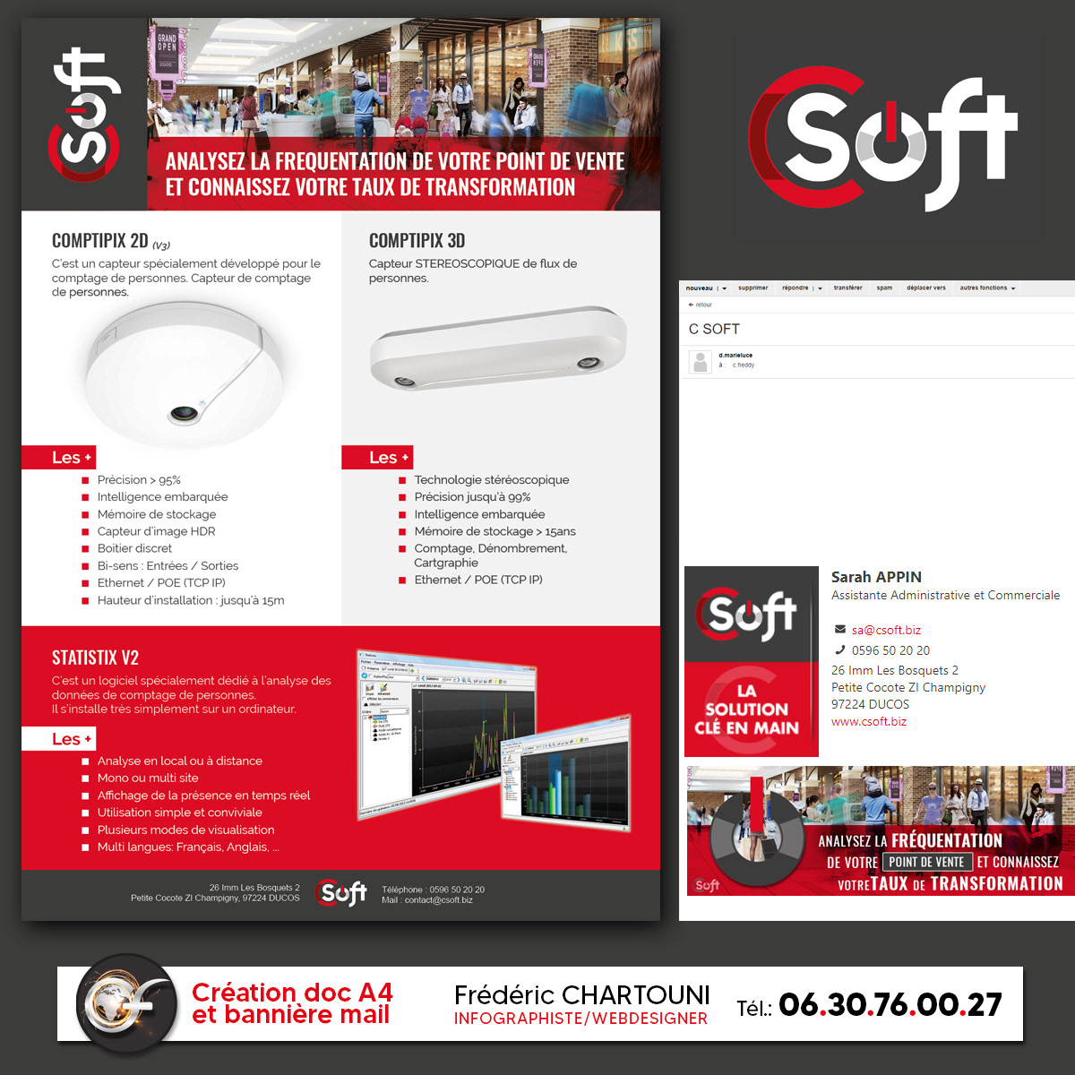 Création Doc et bannière signature mail - CSoft