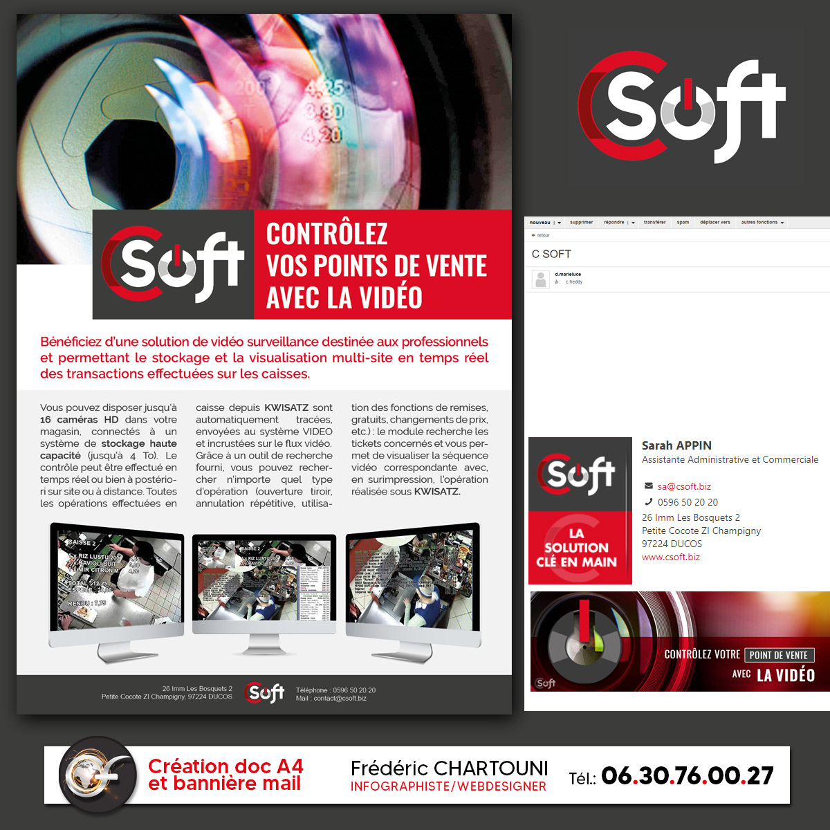 Création Doc et bannière signature mail - CSoft