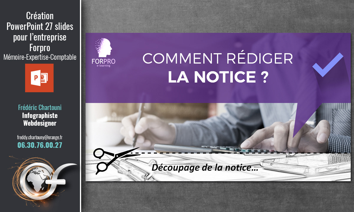 Création PowerPoint pour l'entreprise Forpro