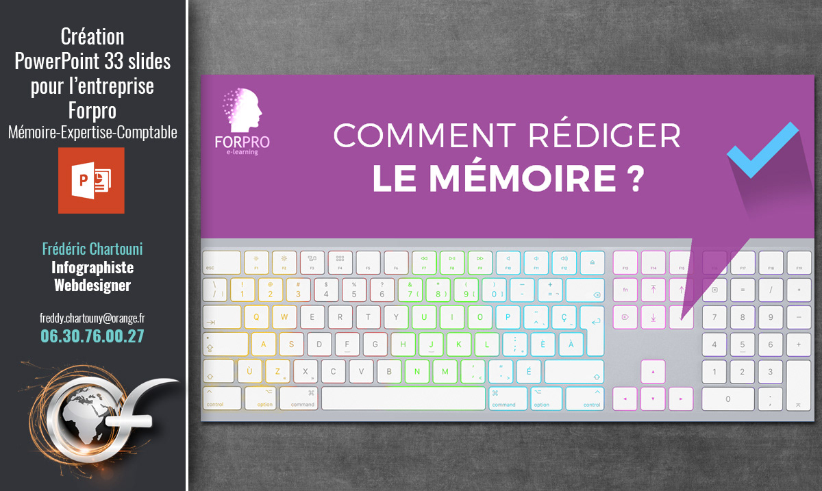 Création PowerPoint pour l'entreprise Forpro