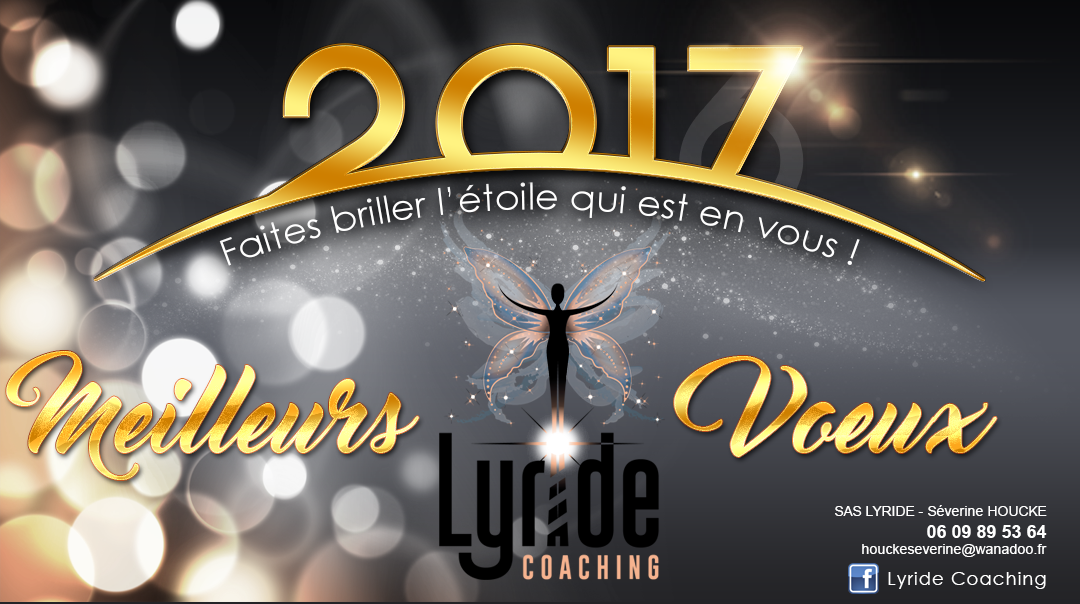 Création Meilleurs vœux 2017 Lyride