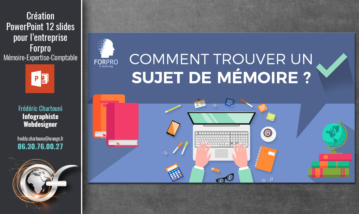 Création PowerPoint pour l'entreprise Forpro