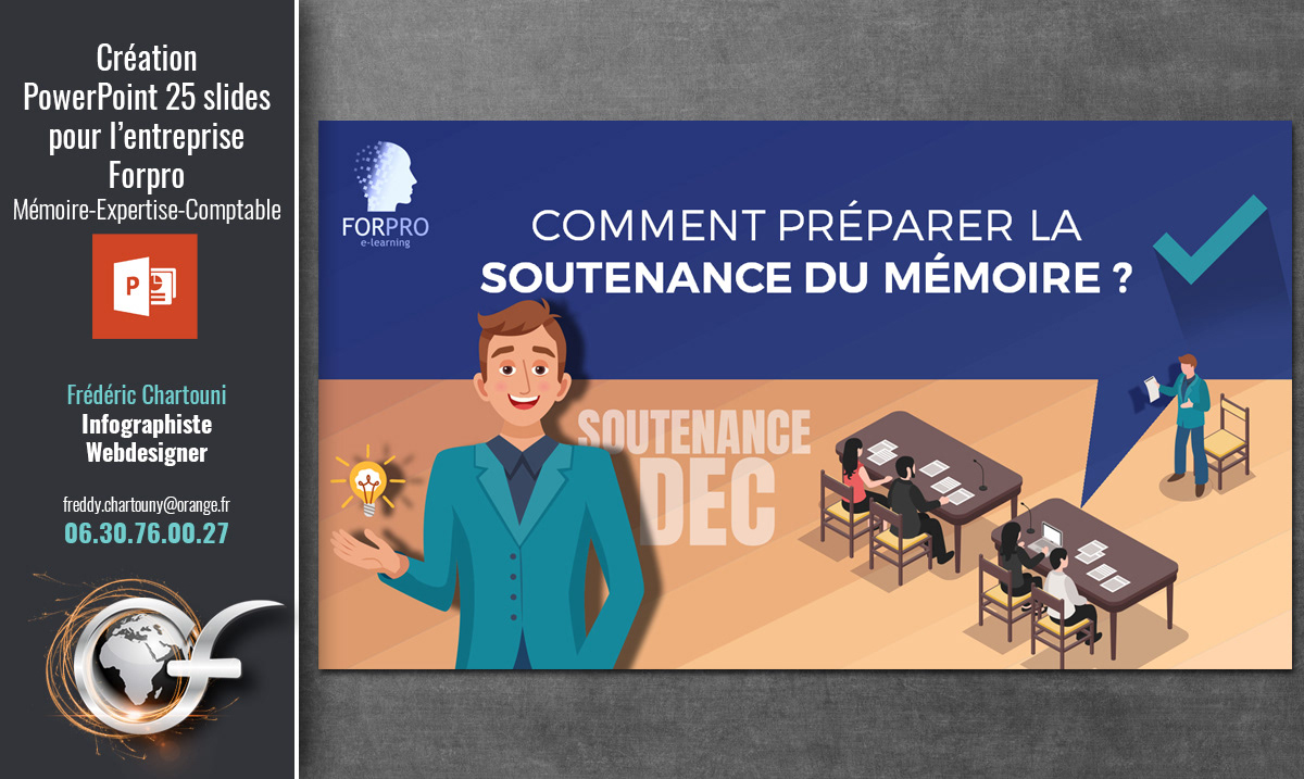 Création PowerPoint pour l'entreprise Forpro