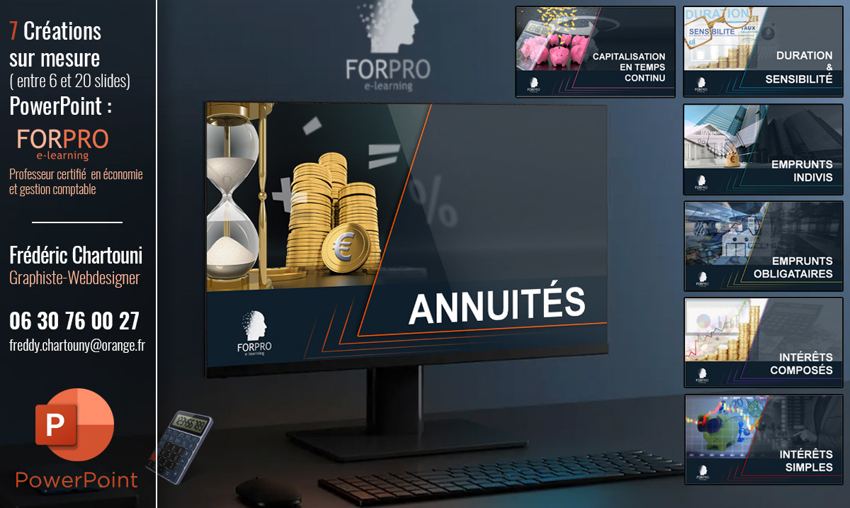 Création Powerpoint pour l'entreprise Forpro