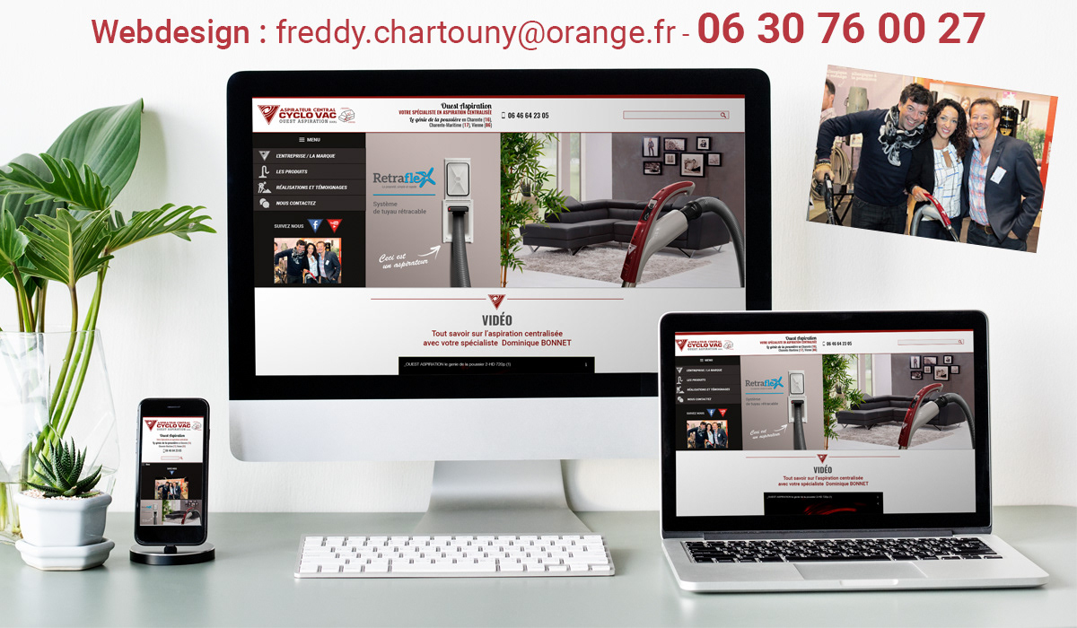 Création webdesign (charte graphique, ergonomie, arborescence, typo, icône, visuels personnalisés,...)