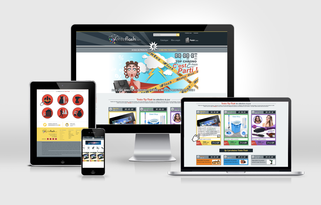 Création webdesign (charte graphique, ergonomie, arborescence, typo, icône, visuels personnalisés,...)