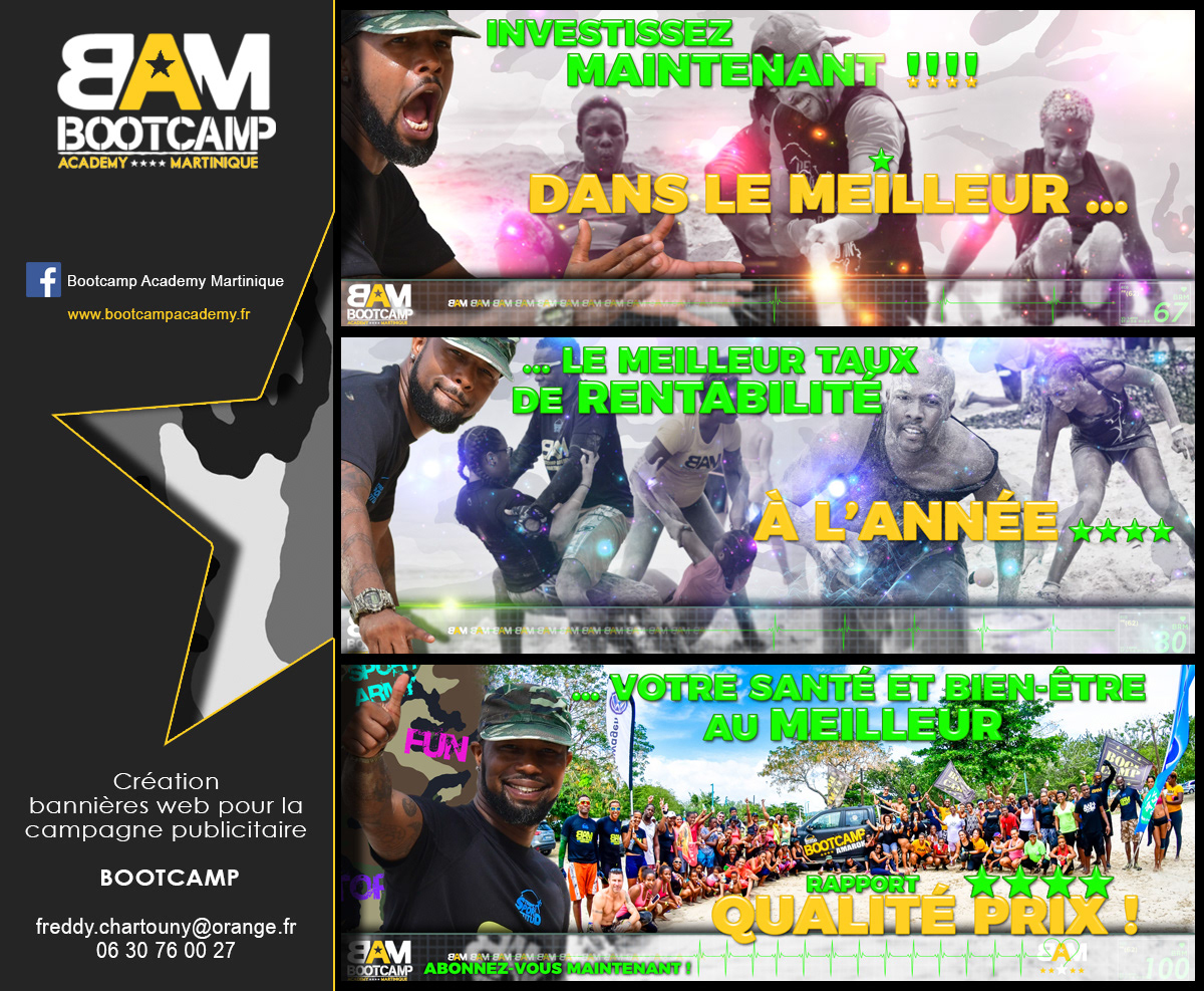 Création visuel slider site web