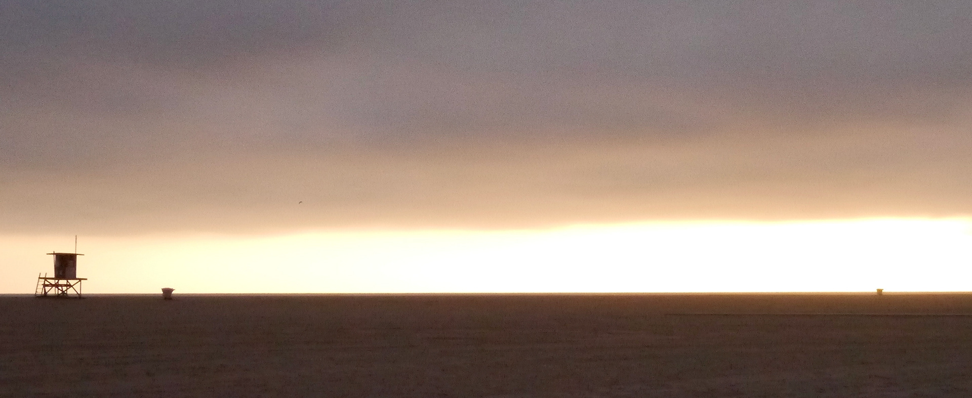 Low sunset