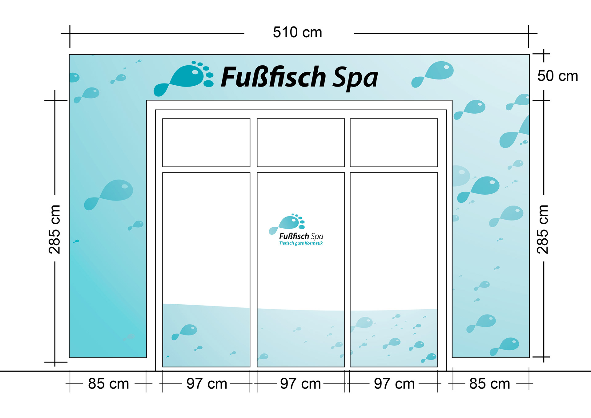 Fußfisch-SPA-Kosmetik – HELLOGRAPH | Design-Potsdam