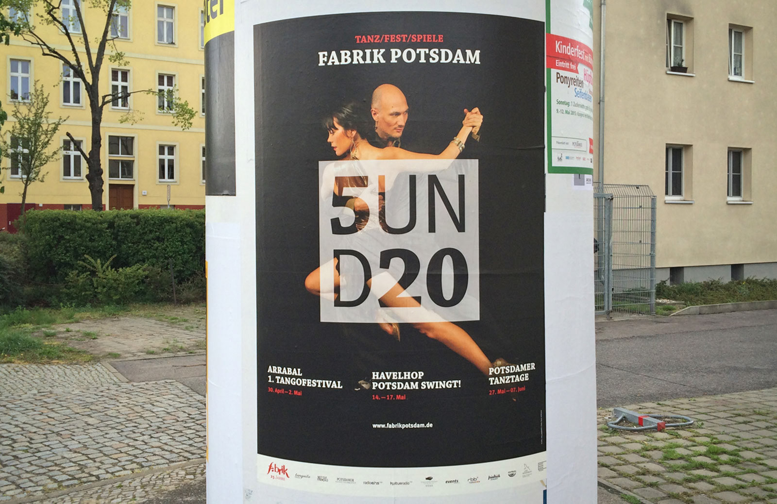 Plakatserie für das 25 Jährige Jubiläum der fabrik Potsdam – HELLOGRAPH | Design-Potsdam