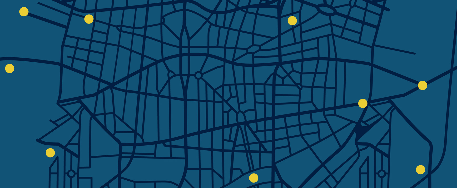 Blue map