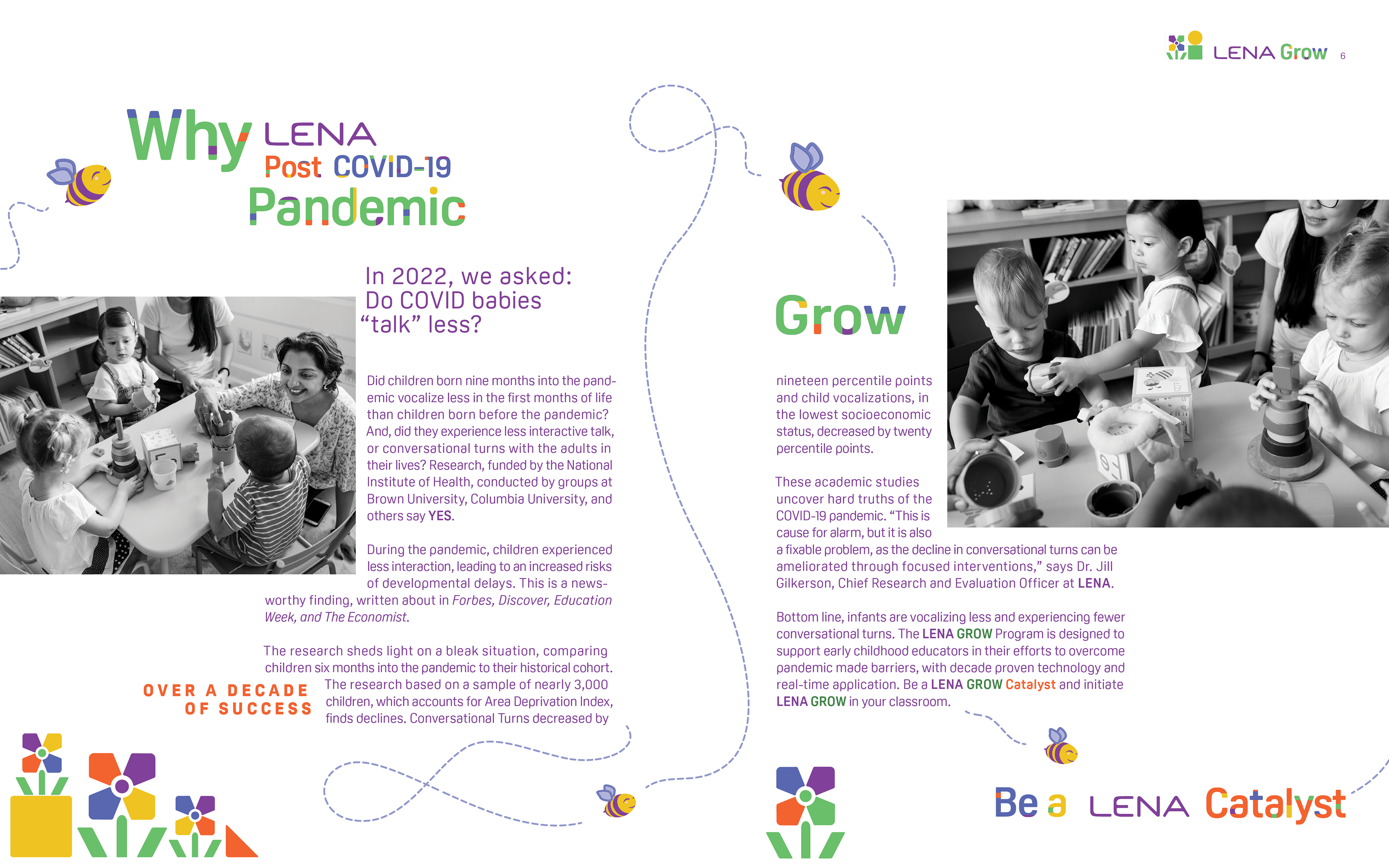 Be a LENA Catalyst Brochure Design by MICHELLE MEYER
