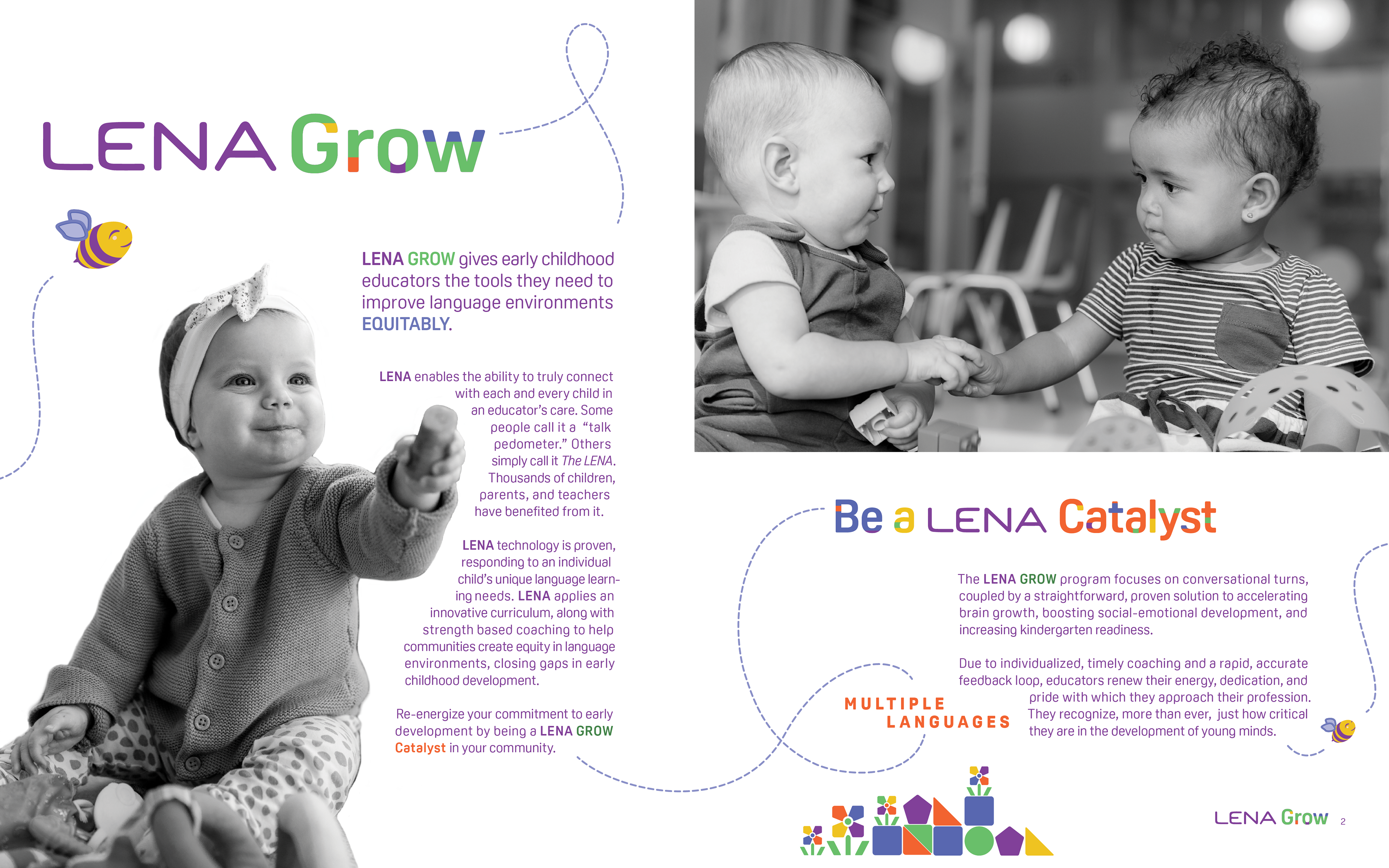 Be a LENA Catalyst Brochure Design by MICHELLE MEYER