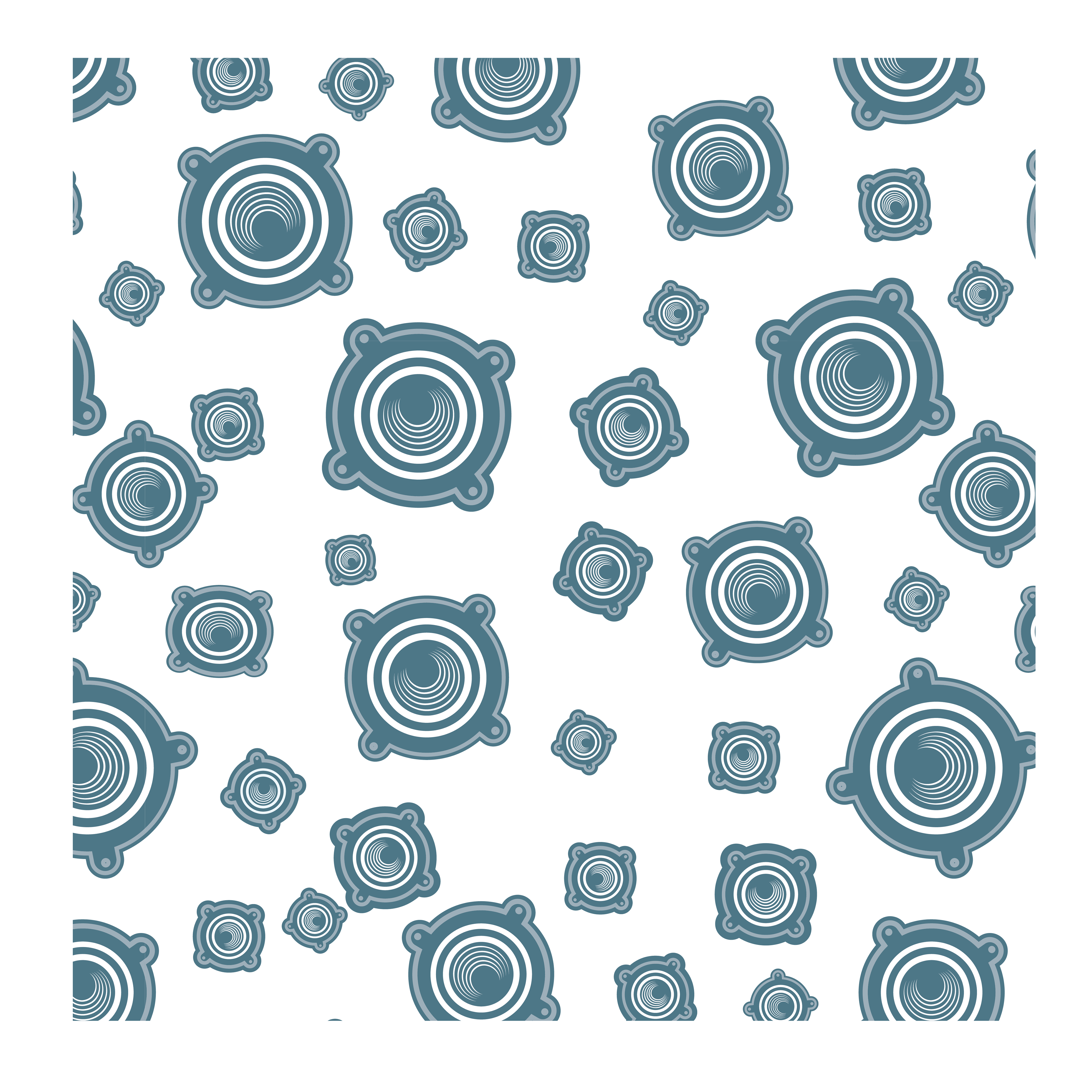 Pattern Wallpaper with metal die Designed by Michelle Meyer