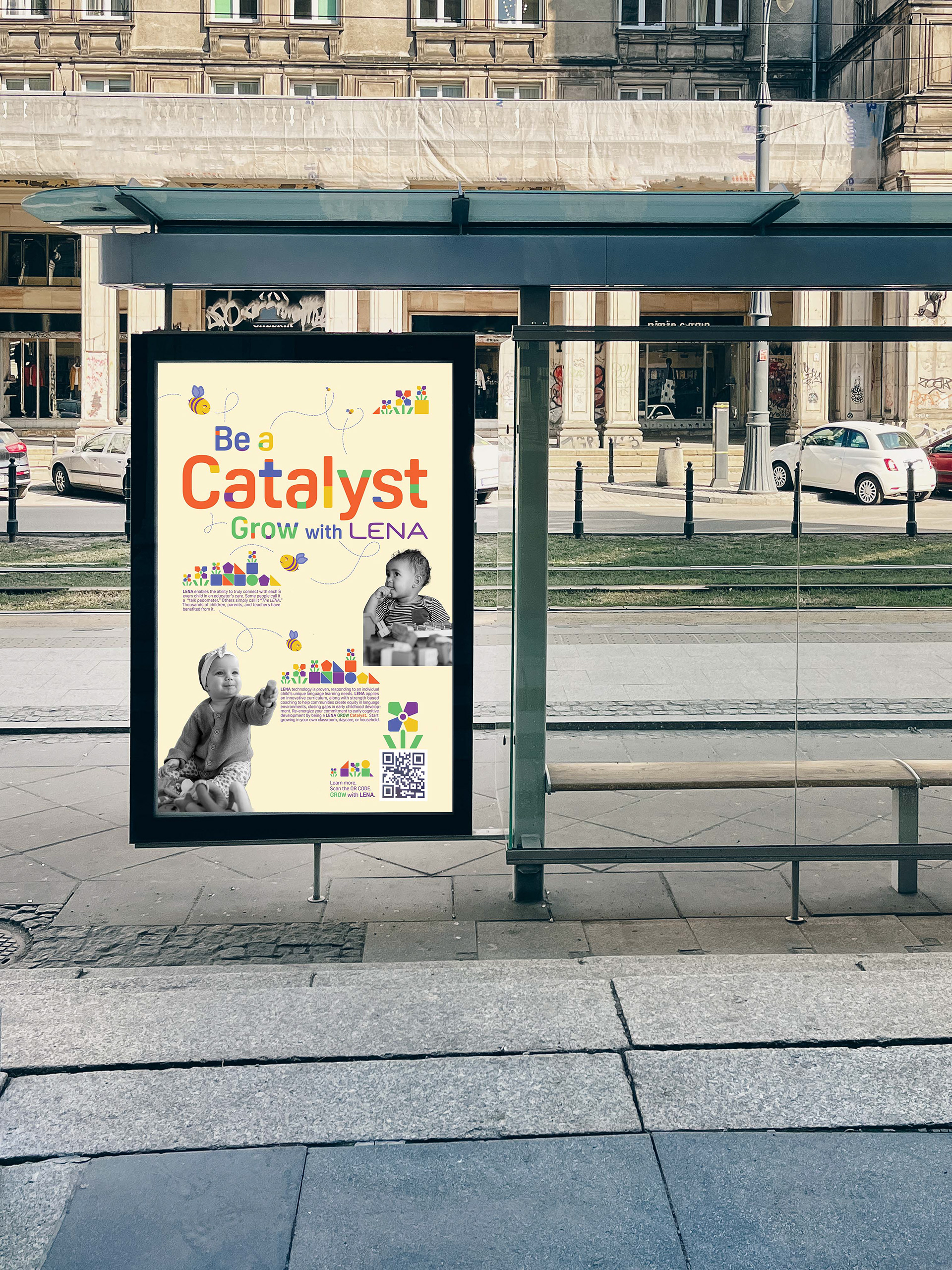 Bus Station Poster Design by MICHELLE MEYER