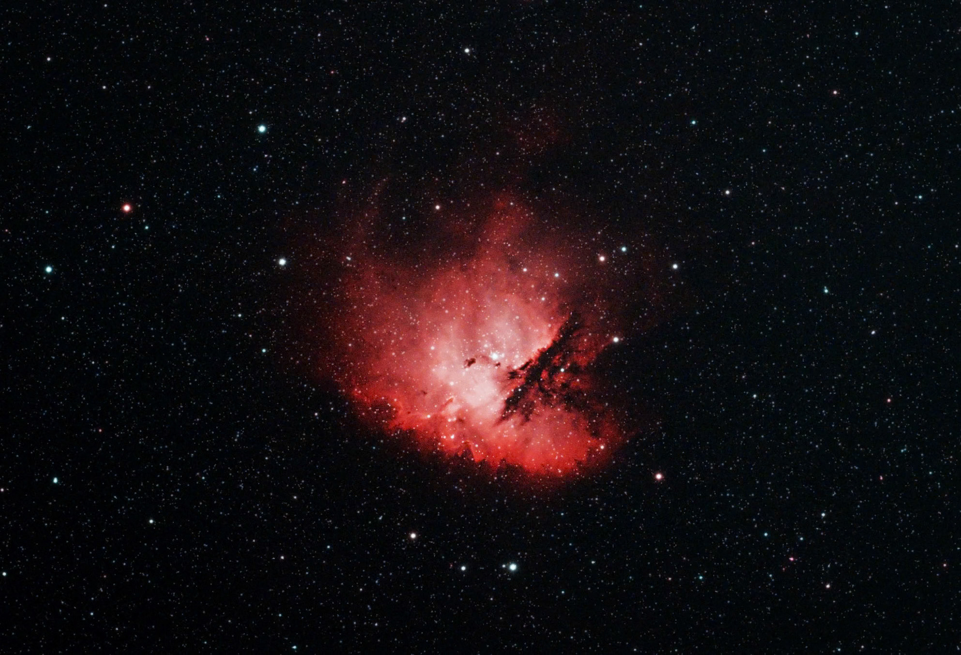 Pacman Nebula (NGC 281W)