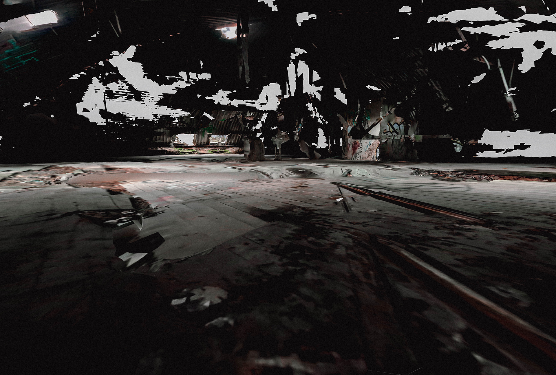 3D-scan of the attic at Haus Fühlingen