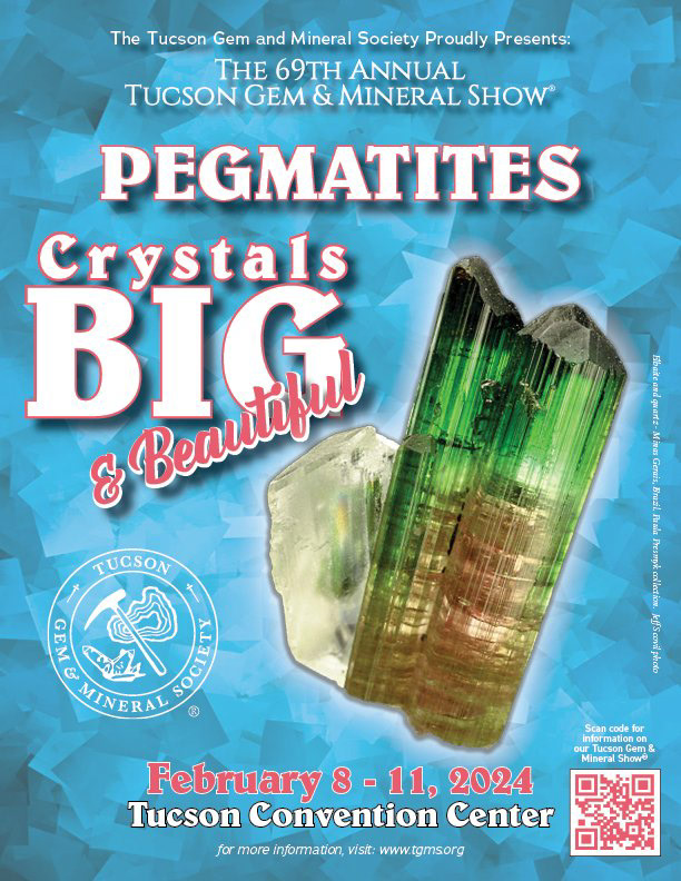 See my work on display at the TGMS Main Show, the world's most prestigious mineral show!