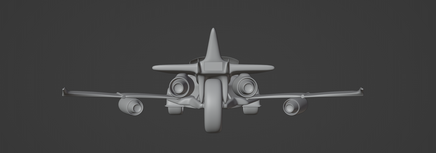 Back of the AirTryke - NFT Monkey's Vehicle of Choice