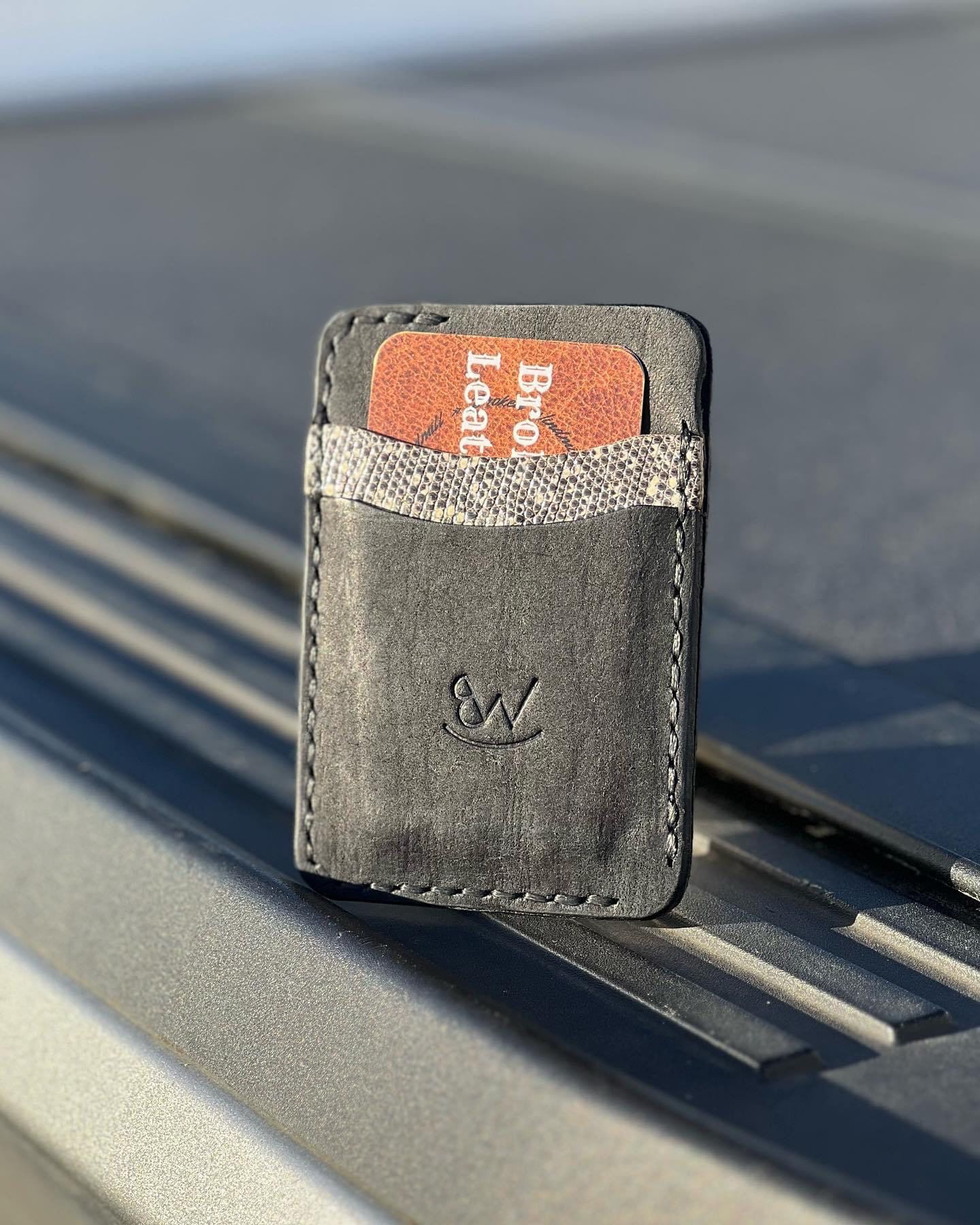 Leatherwork and photo by Broken Windmill Leather Co.