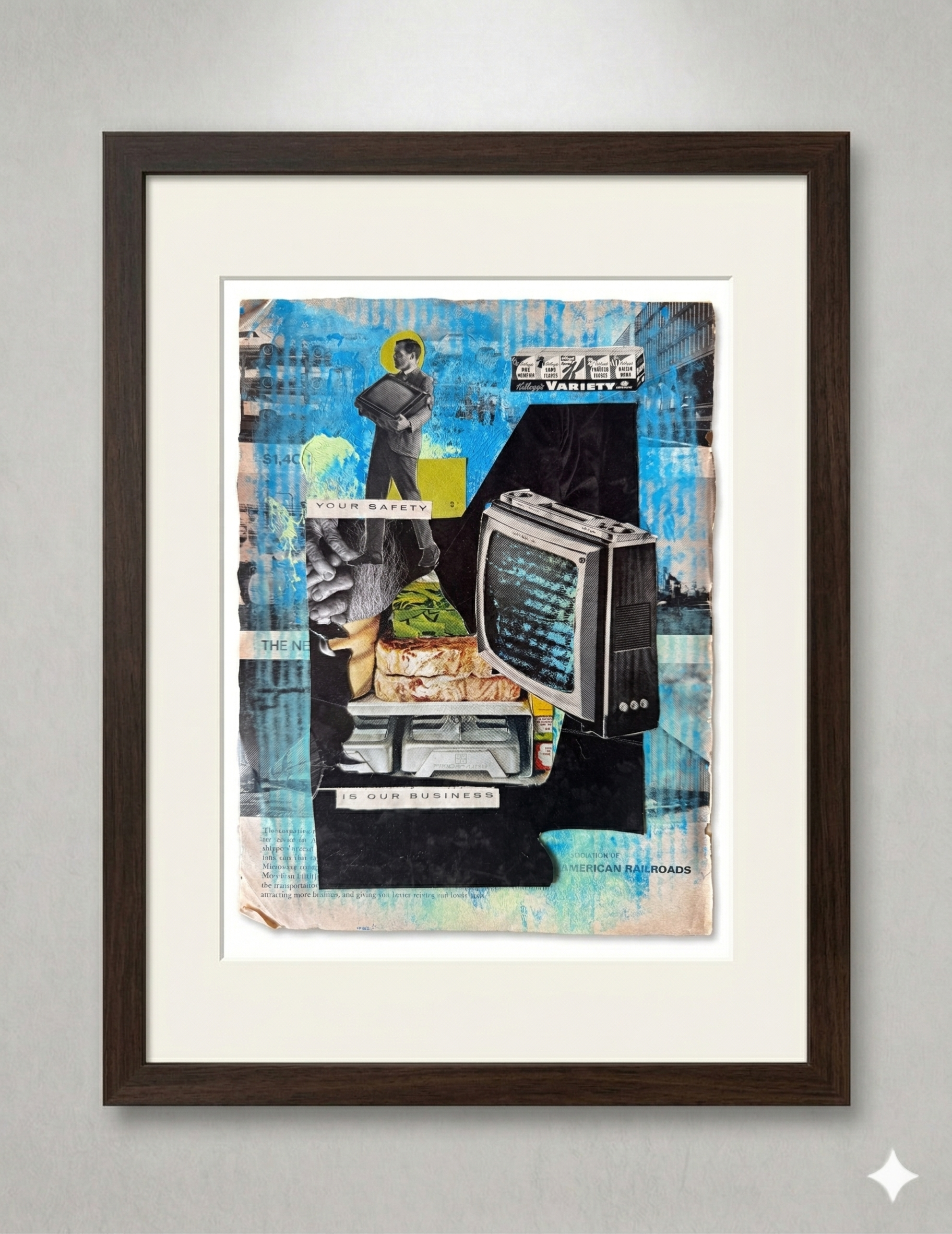 11 X 14 — Acrylic/Collage