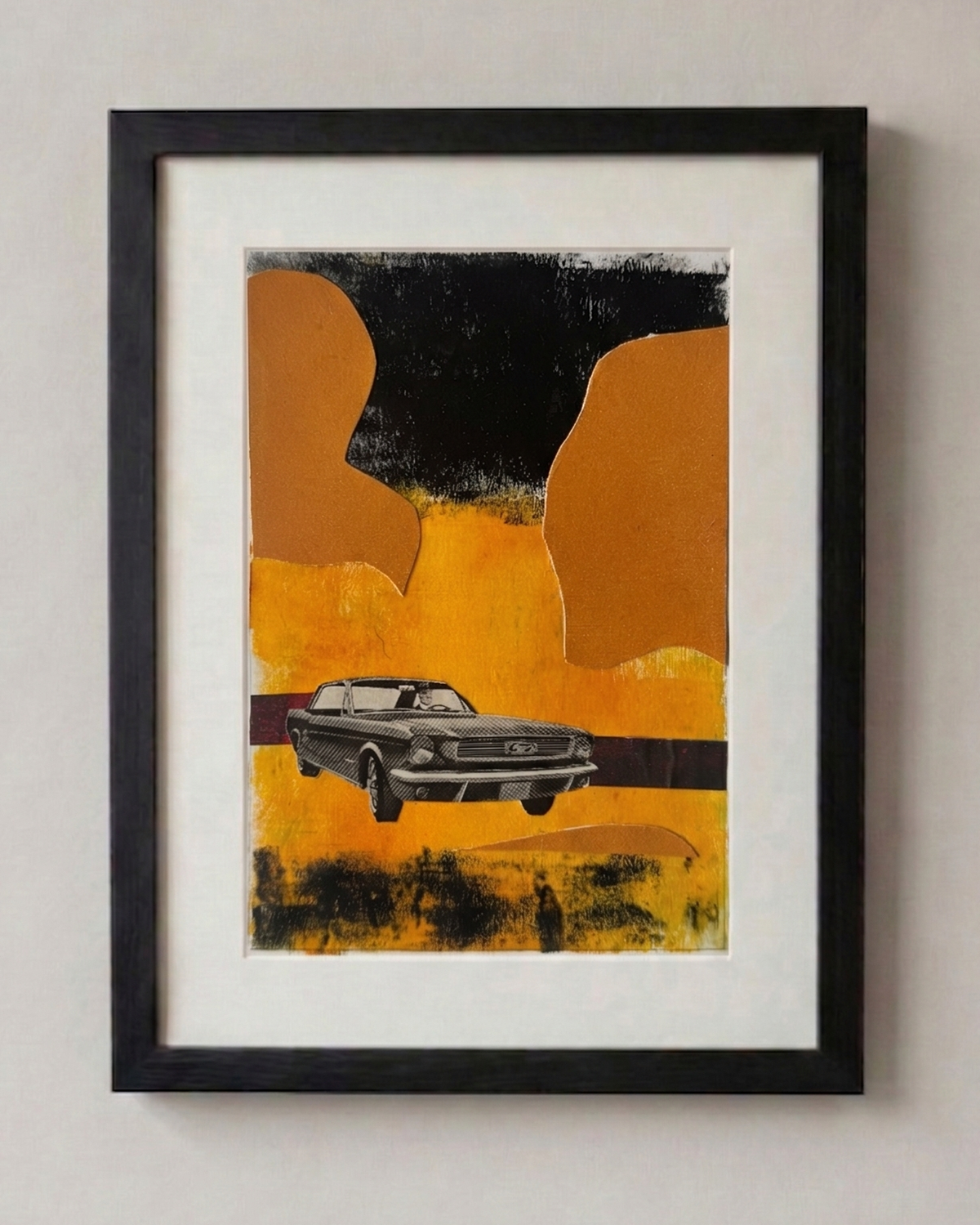 9 X 12 — Acrylic/Collage