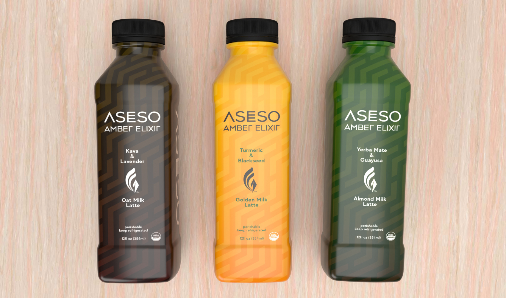 3D render of ASESO beverage line concept.