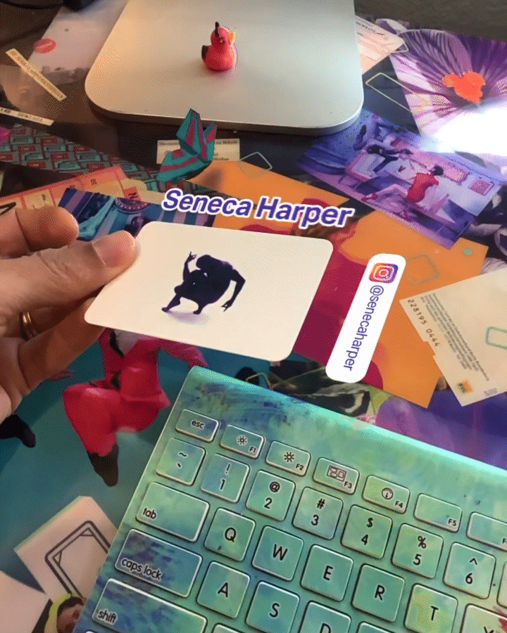 Augmented Reality composition practice.