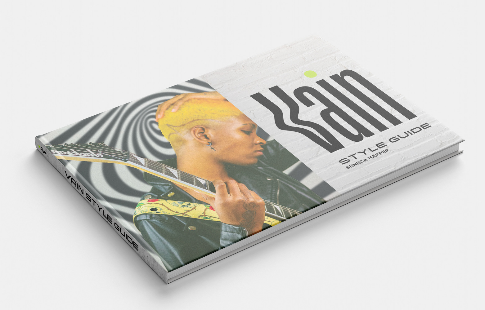 The cover of the brand guide.