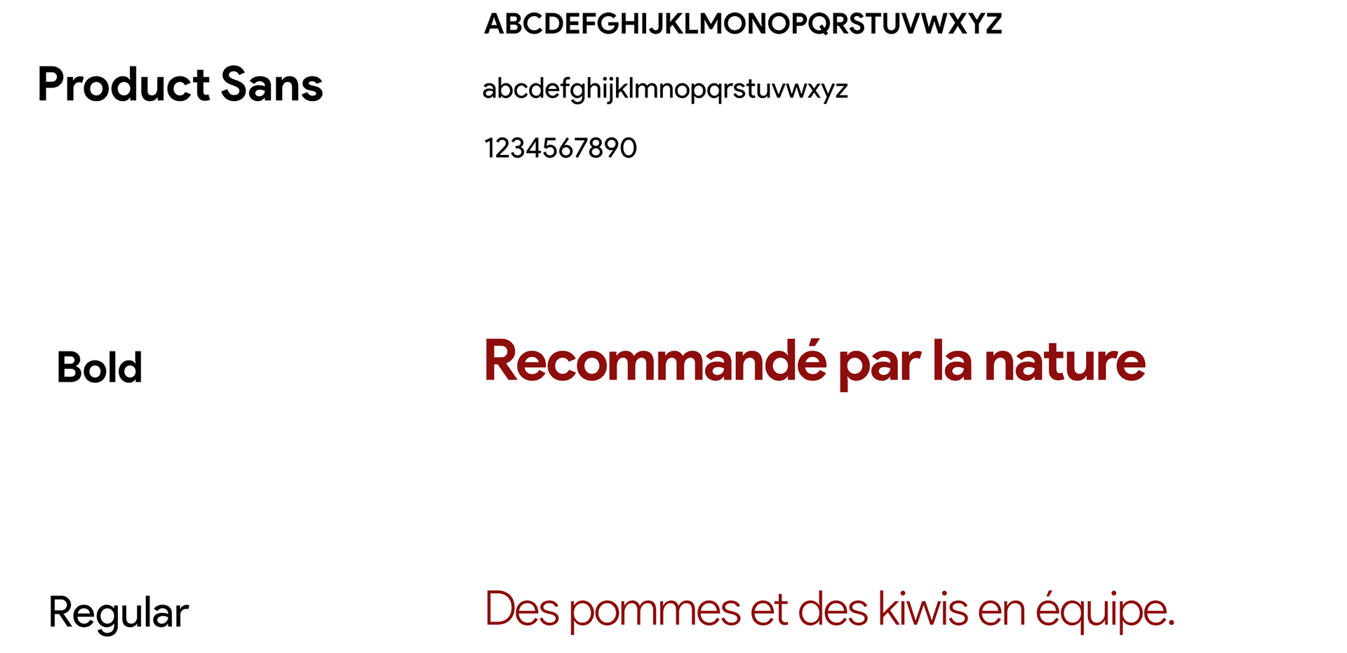 Typographie : typographie cohérente avec l’identité actuelle de la marque.