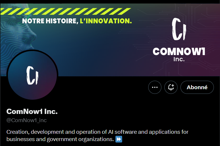 Bannières pour le réseau X (ex Twitter) de l’entreprise.