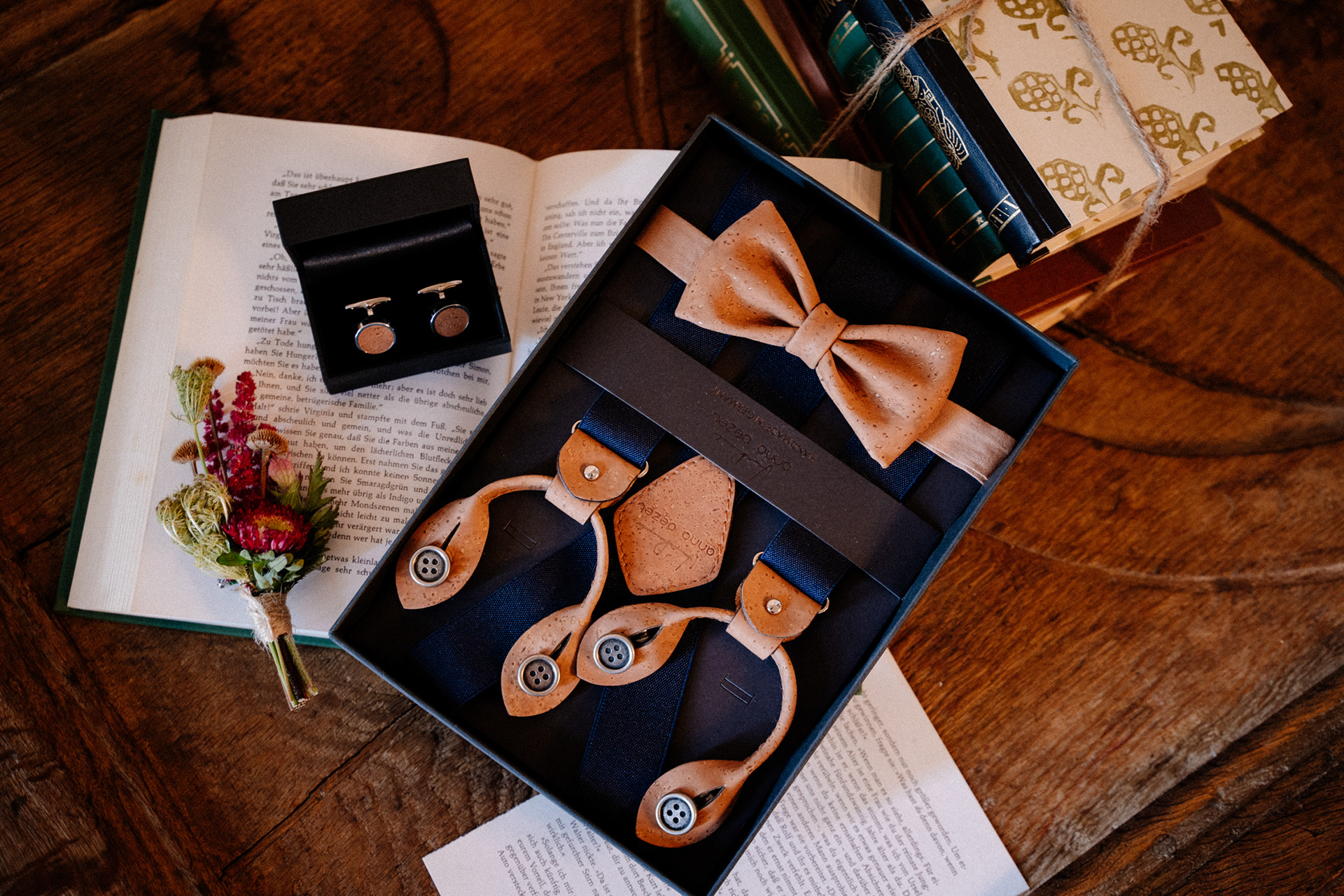 Herrenaccessoires von Anna Dezet und Blumenehlerding