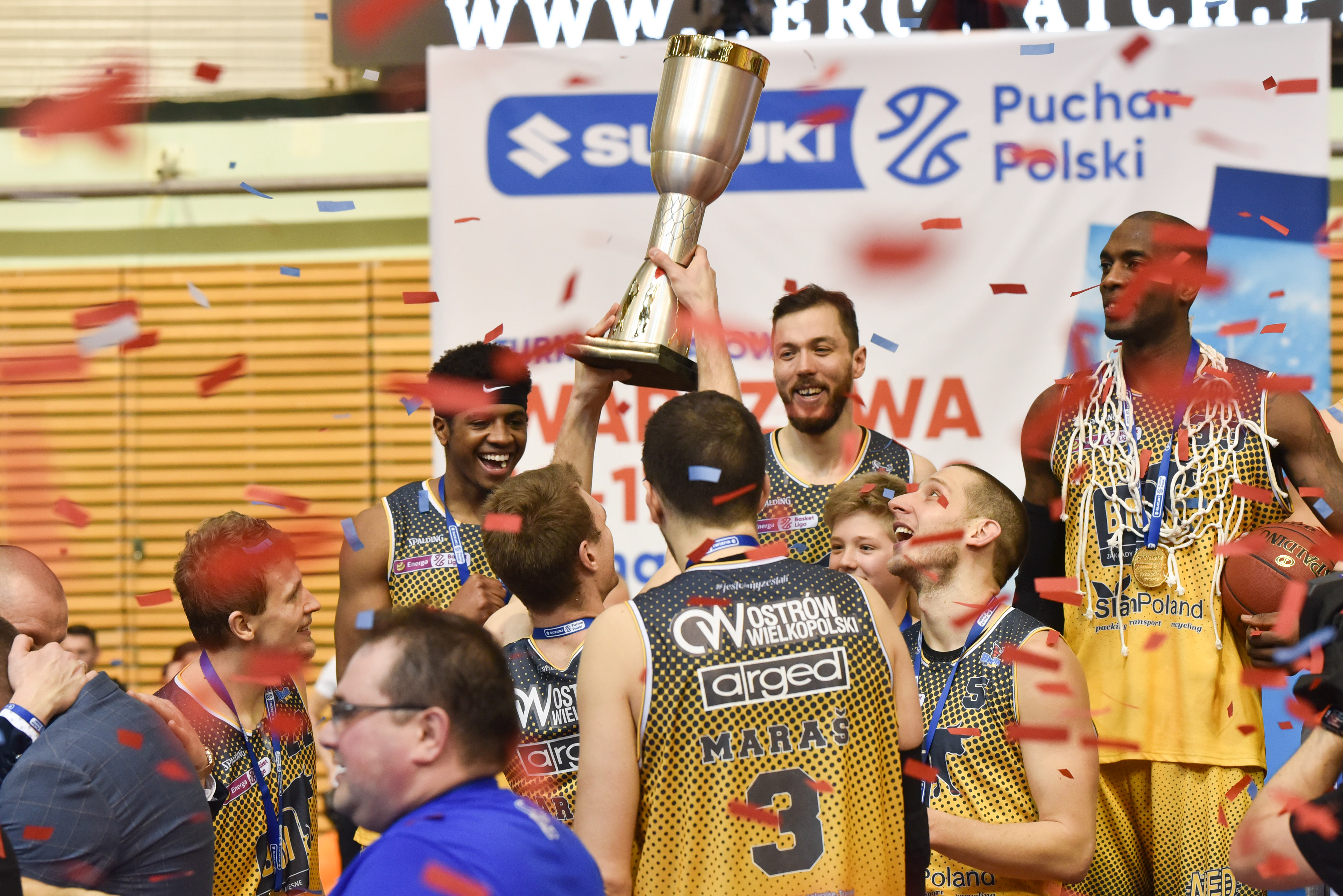 BMSlam Ostrow wygrywa Puchar Polski