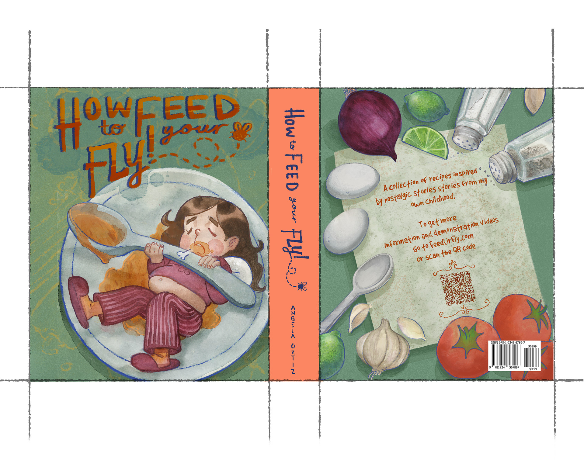 Final Spread with the Spine done.