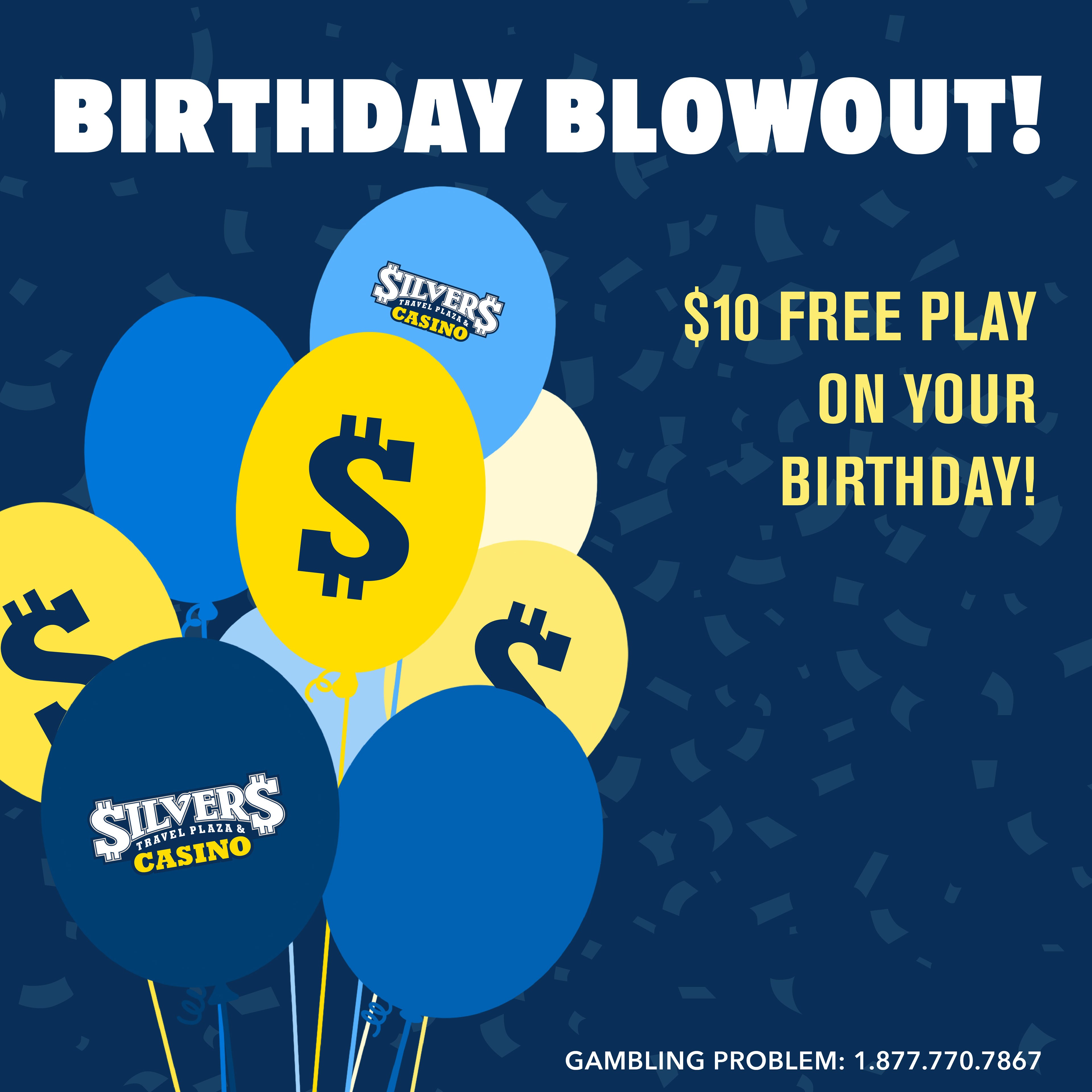 Graphics for Silver's Casino were made while working at Klout 9. 